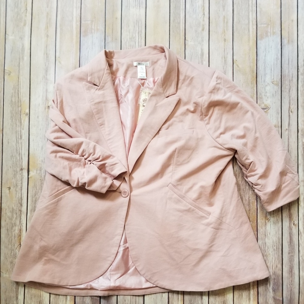 ModCloth Blush Pink 3/4 Sleeve Blazer BNWT